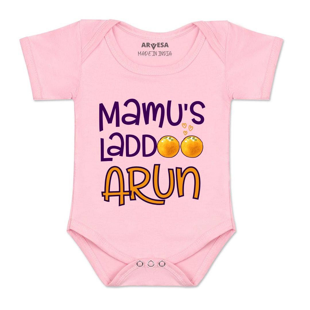 Arvesa Mamu Laddoo Baby Boy & Girl Dress