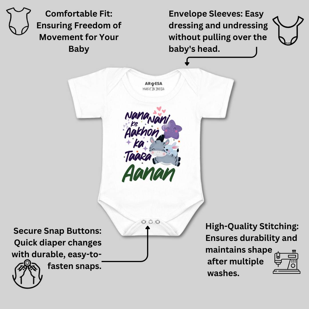 Arvesa Nana Nani Ke Aankhon Ka Tara Baby Boy & Girl Dress