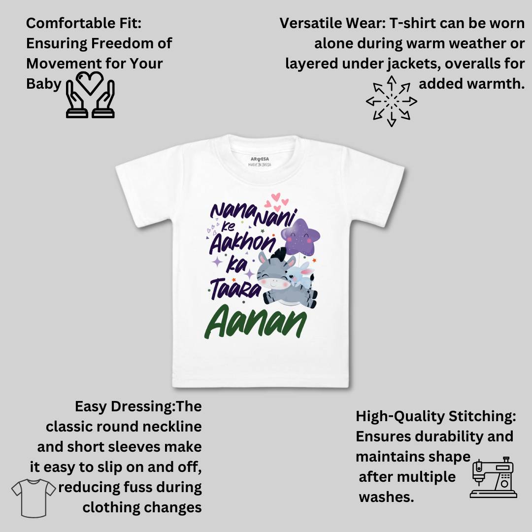 Arvesa Nana Nani Ke Aankhon Ka Tara Baby Boy & Girl Dress