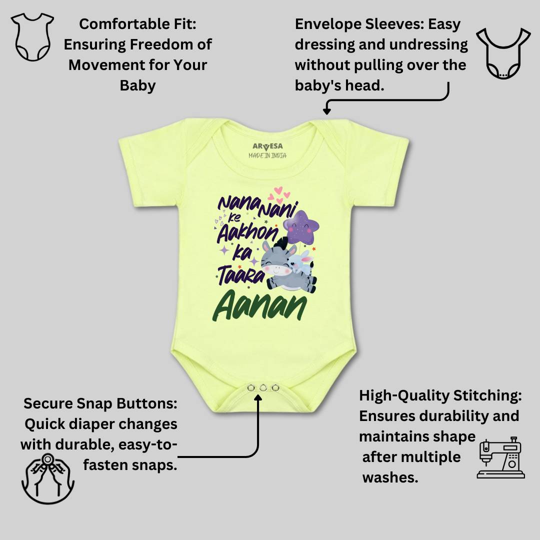 Arvesa Nana Nani Ke Aankhon Ka Tara Baby Boy & Girl Dress