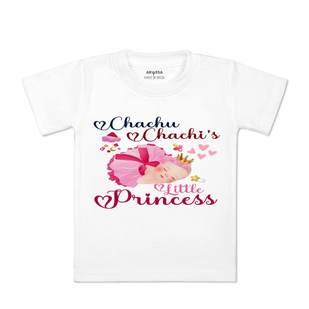 Arvesa Chachu Chachi'S Little Princess Design-1215 White 0-3 Months Jumpsuit Baby Boy & Girl dress .