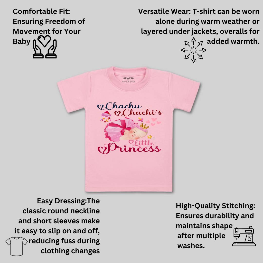 Arvesa Chachu Chachi'S Little Princess Design-1215 White 0-3 Months Jumpsuit Baby Boy & Girl dress .