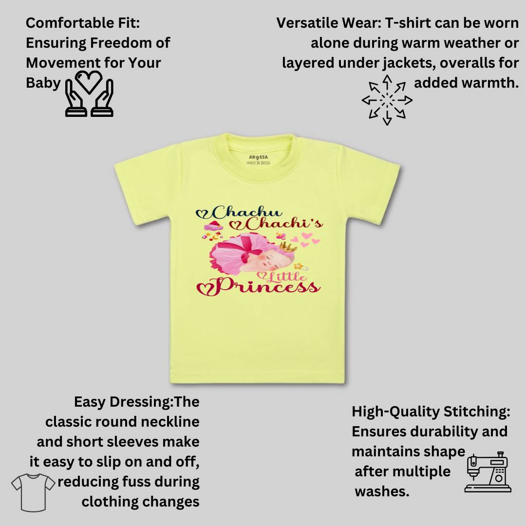 Arvesa Chachu Chachi'S Little Princess Design-1215 White 0-3 Months Jumpsuit Baby Boy & Girl dress .