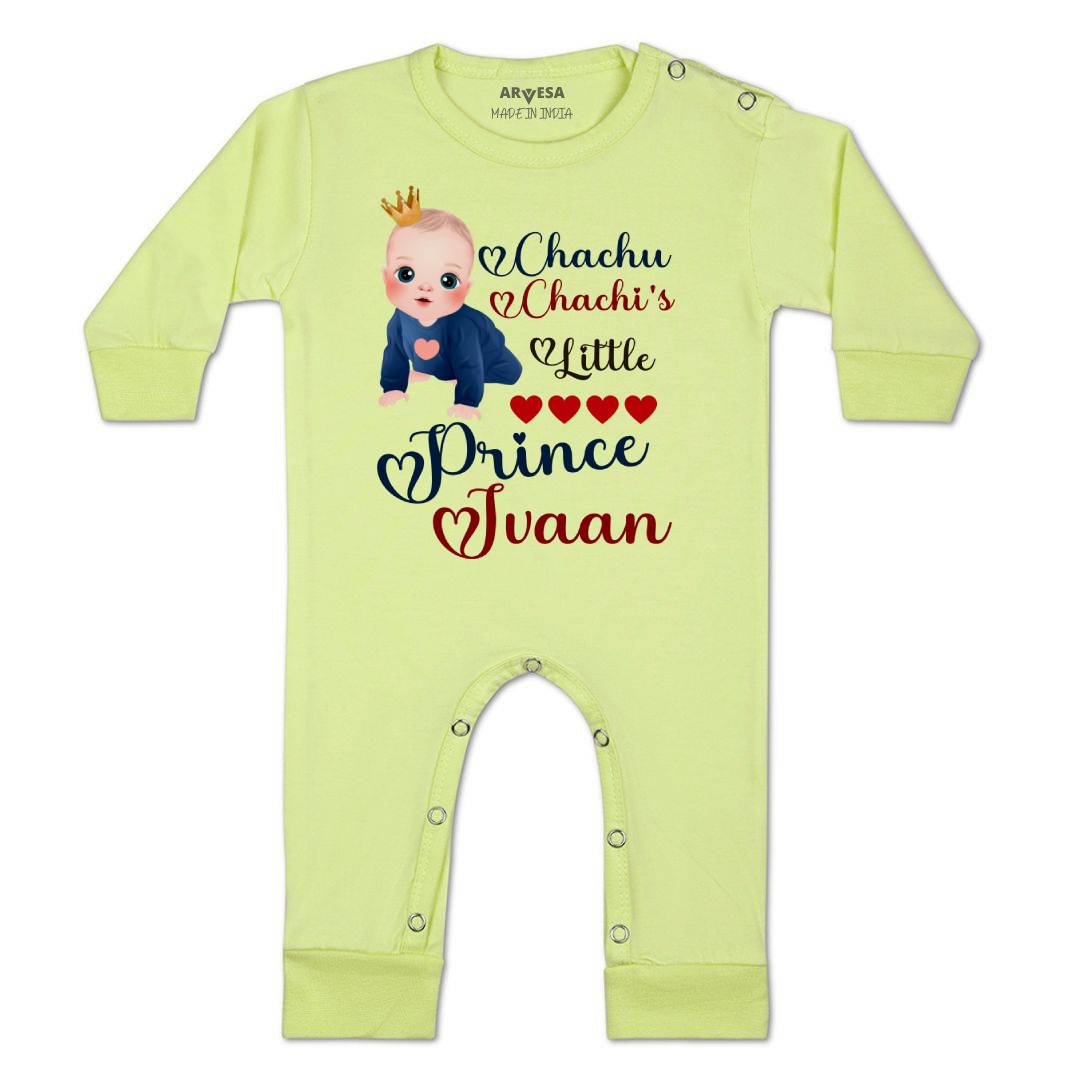 Arvesa Chachu Chachi'S Little Prince Baby Boy & Girl Dress