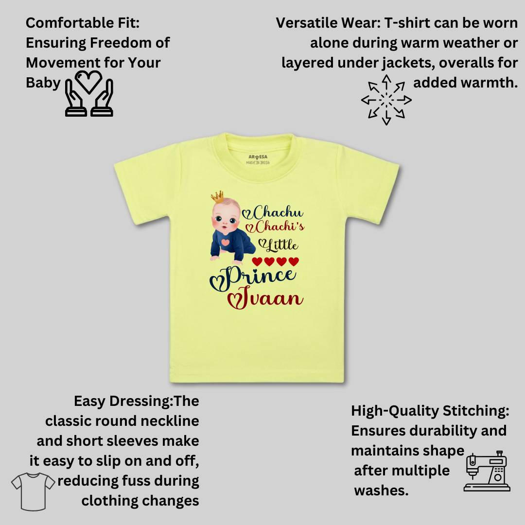 Arvesa Chachu Chachi'S Little Prince Baby Boy & Girl Dress