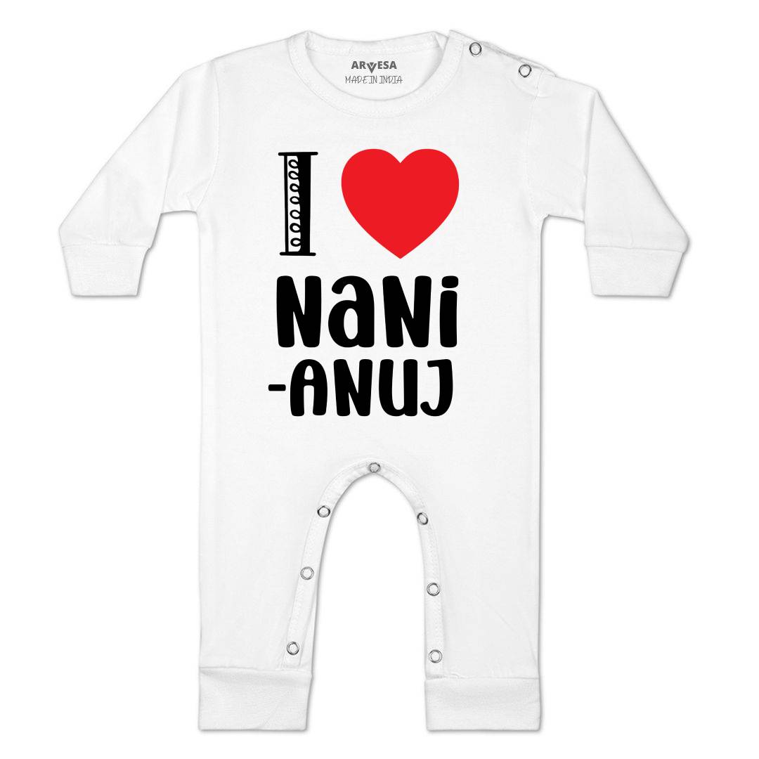 Arvesa I Love Nani Baby Boy & Girl Dress