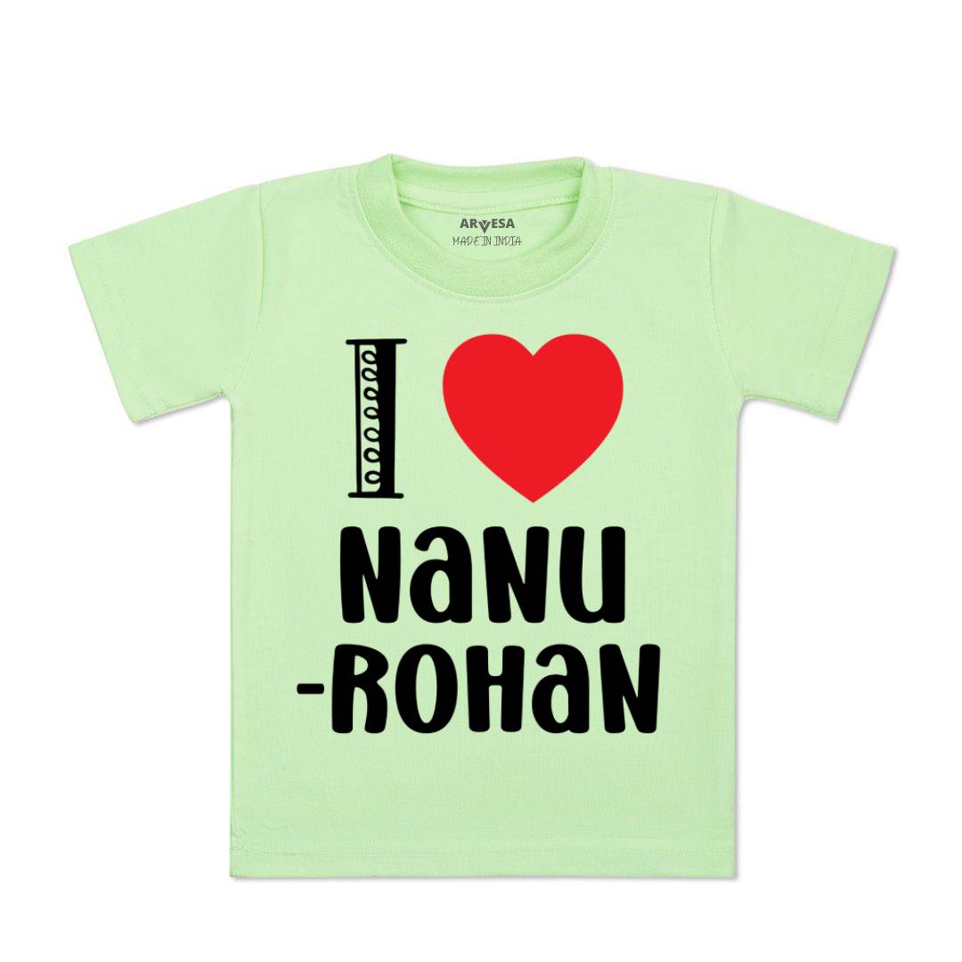 Arvesa I Love Nanu Baby Boy & Girl Dress