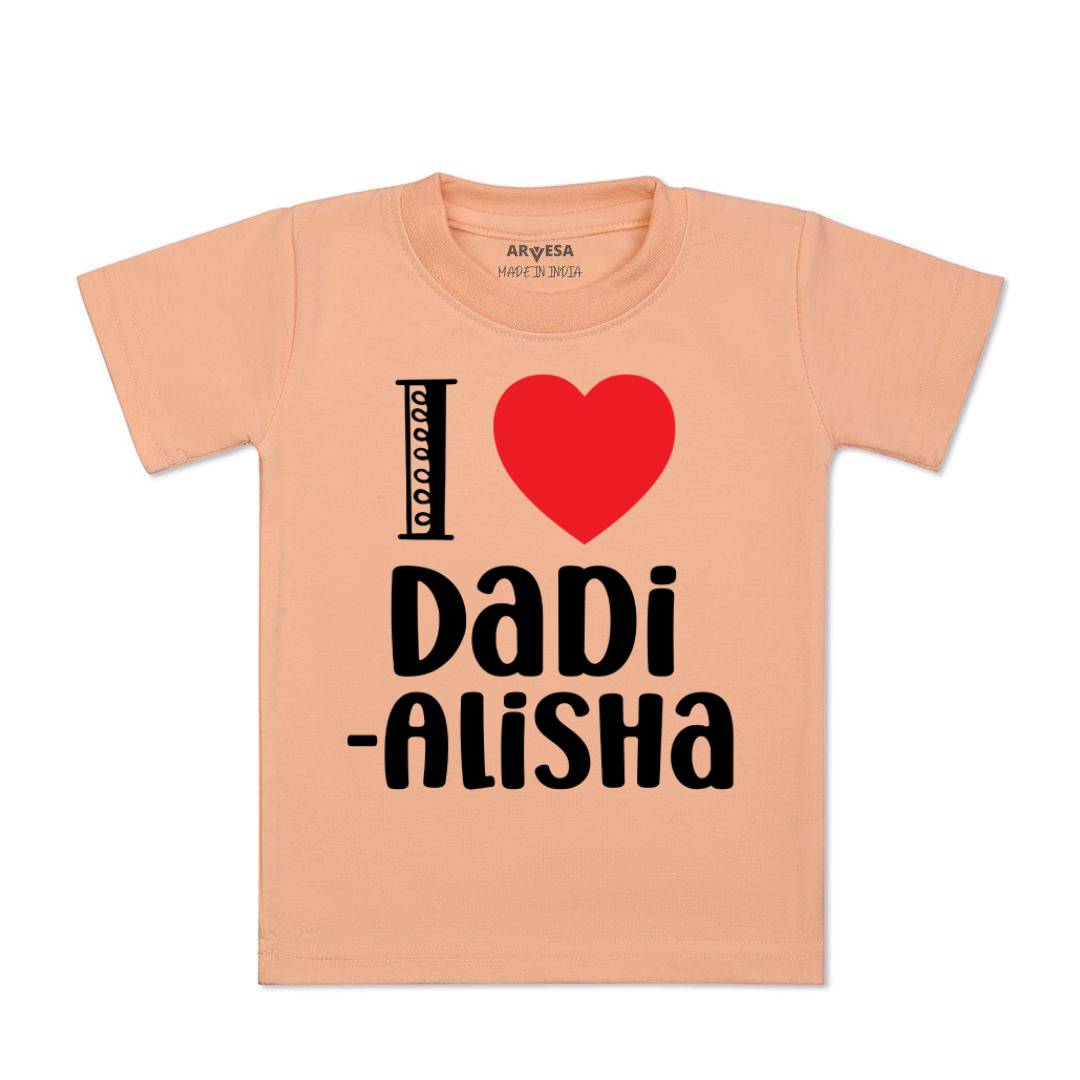 Arvesa I Love Dadi Baby Boy & Girl Dress
