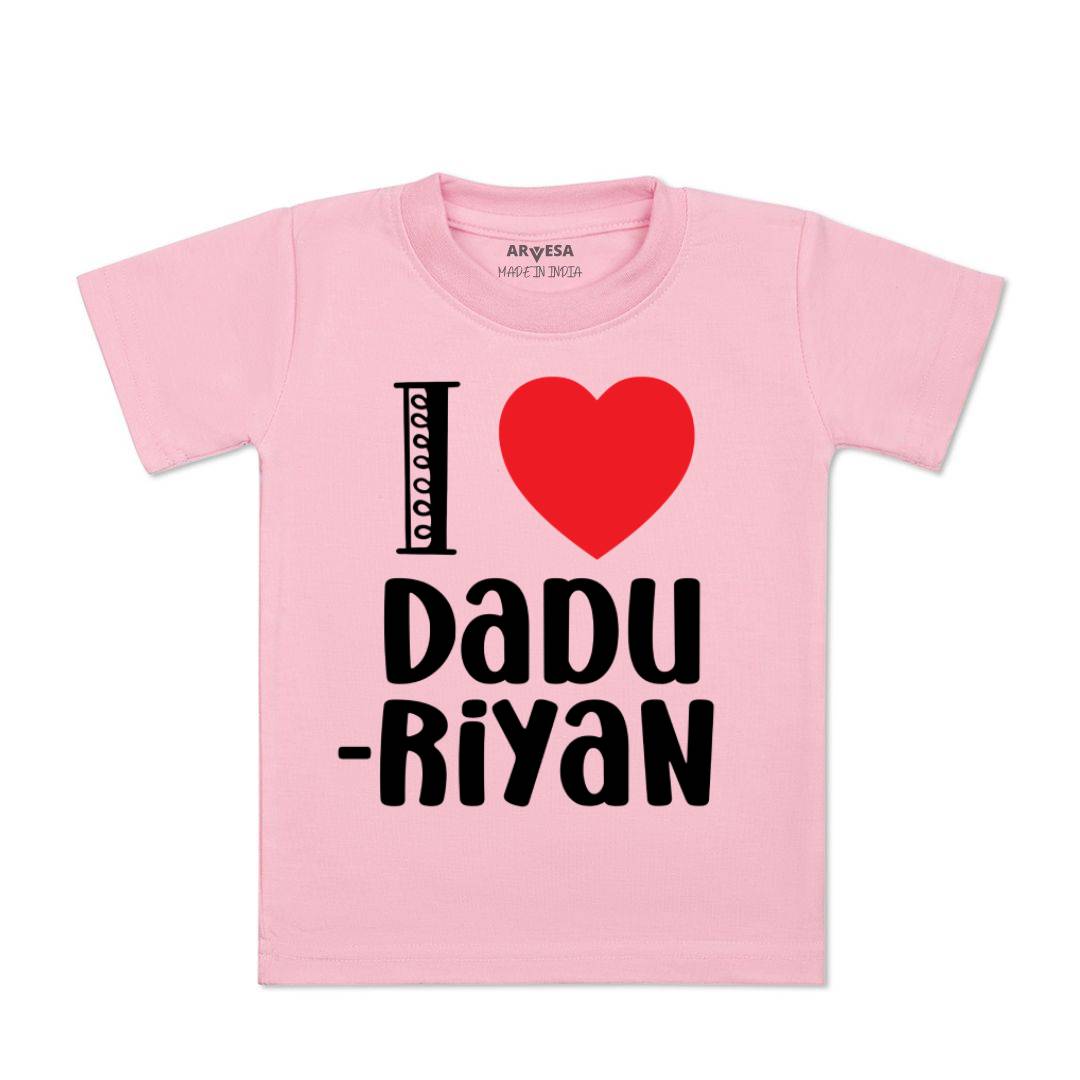 Arvesa I Love Dadu Baby Boy & Girl Dress
