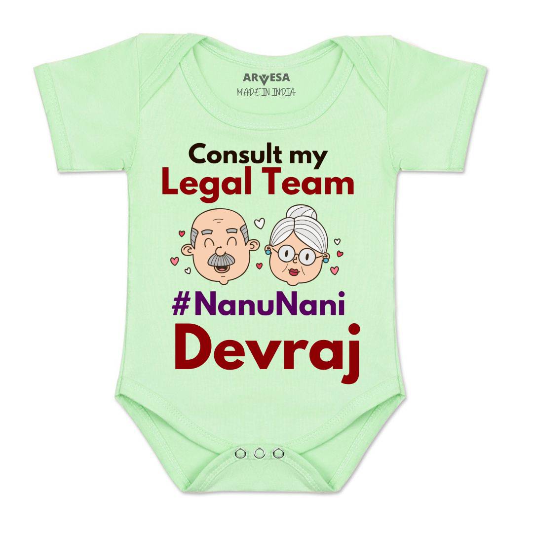 Arvesa Consult My Legal Team Nanu Nani Baby Boy & Girl Dress