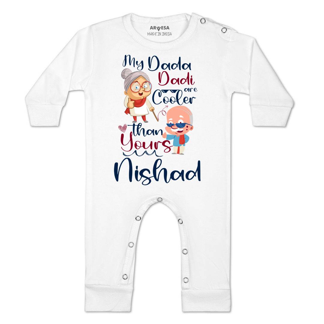 Arvesa My Dada Dadi is Cooler Baby Boy & Girl Dress