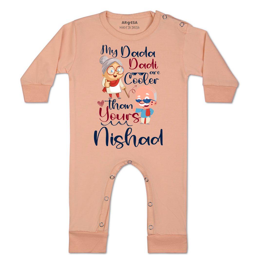 Arvesa My Dada Dadi is Cooler Baby Boy & Girl Dress