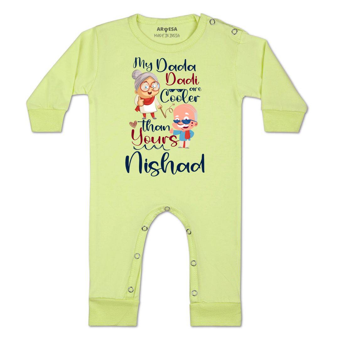 Arvesa My Dada Dadi is Cooler Baby Boy & Girl Dress