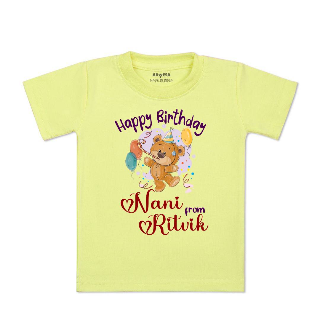Arvesa Happy Birthday Nani Baby Boy & Girl Dress