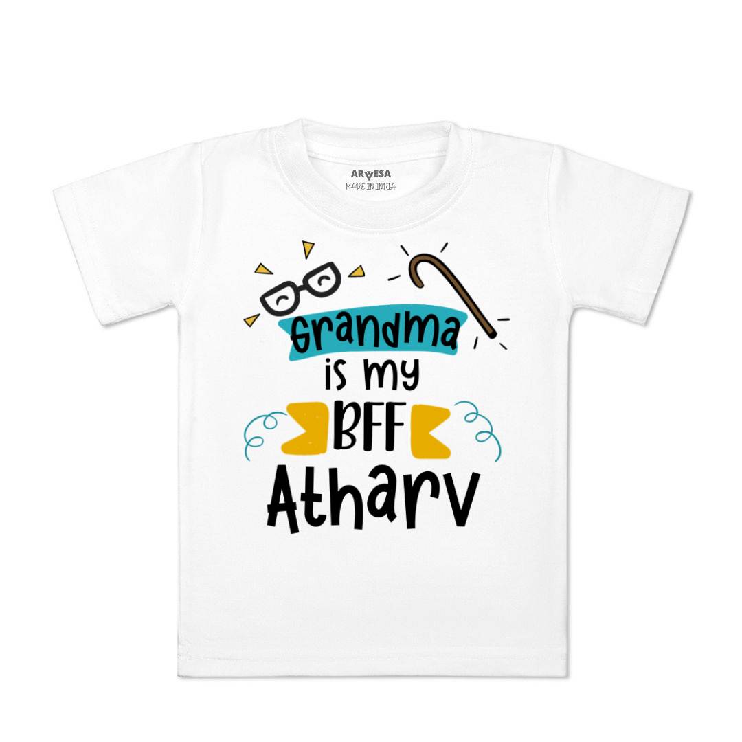 Arvesa Grandma Is My BFF Baby Boy & Girl Dress