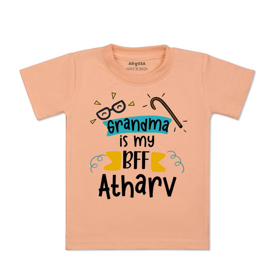 Arvesa Grandma Is My BFF Baby Boy & Girl Dress
