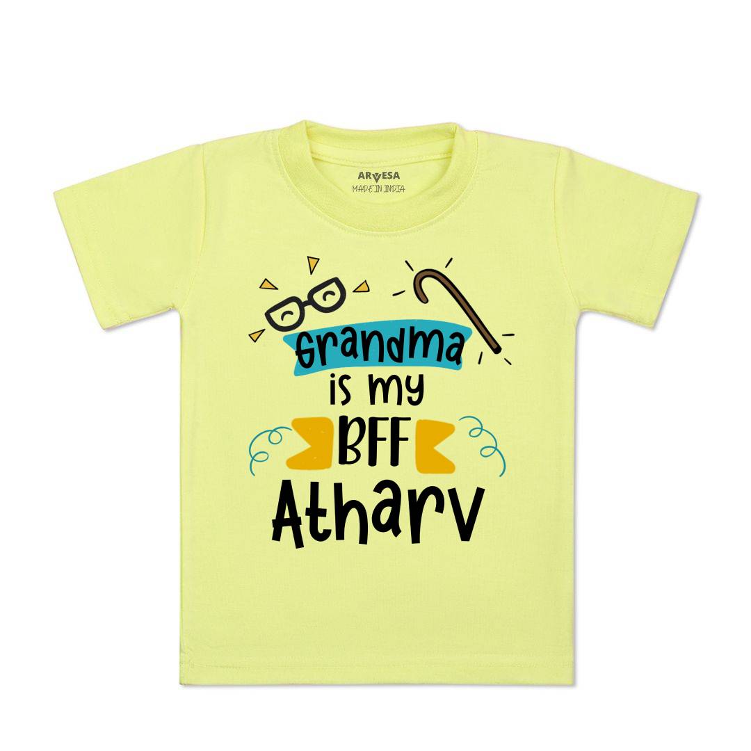 Arvesa Grandma Is My BFF Baby Boy & Girl Dress