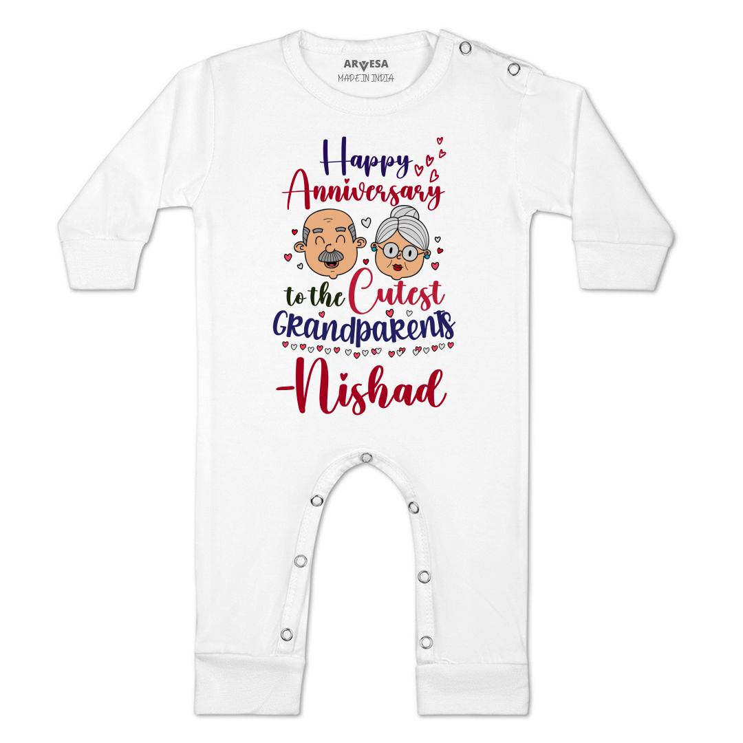 Arvesa Happy Anniversay GrandParents Baby Boy & Girl Dress