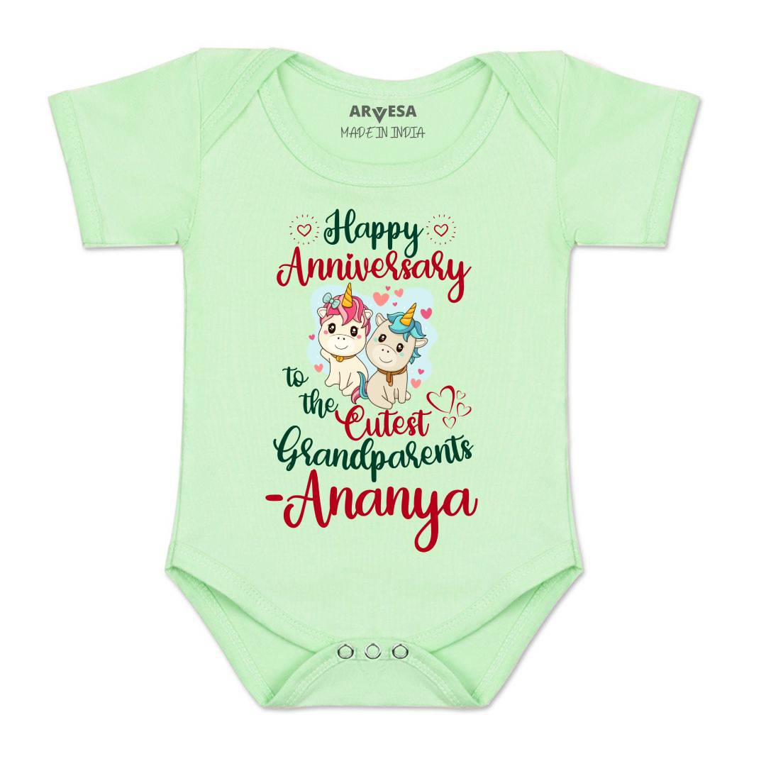 Arvesa Happy Anniversay GrandParents Baby Boy & Girl Dress