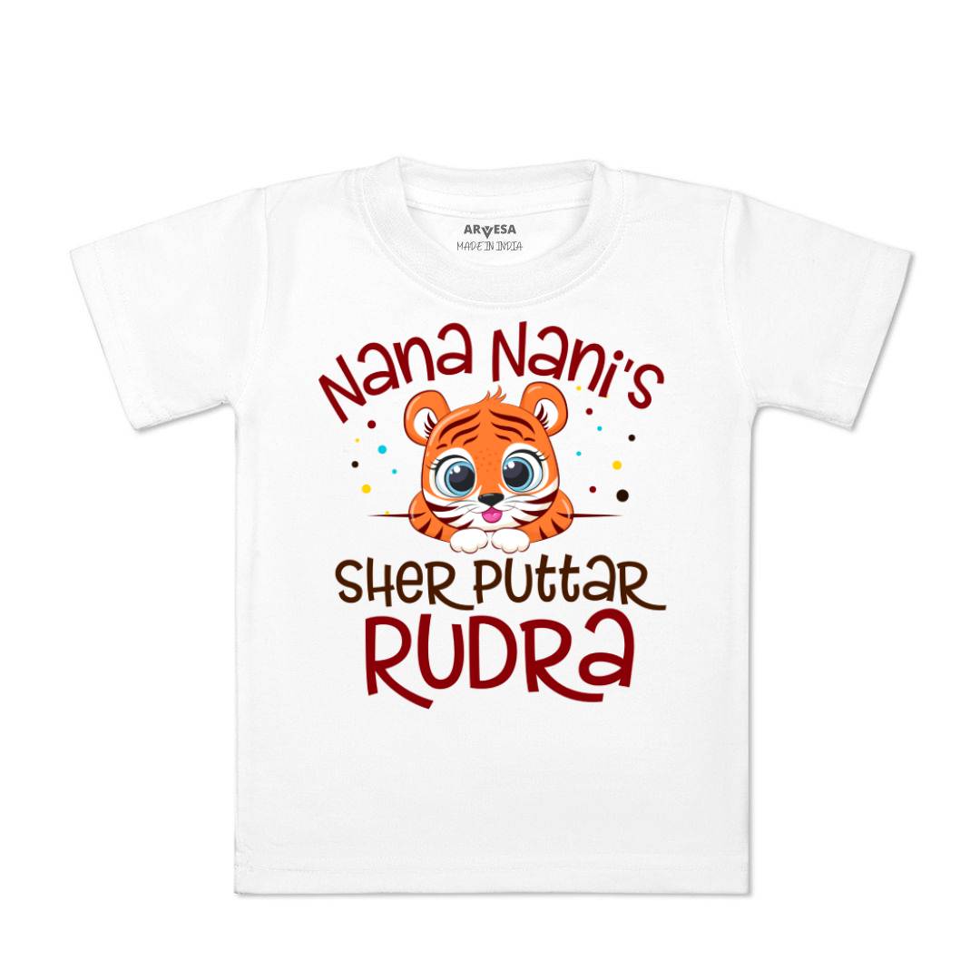 Arvesa Nana Nani Sher Puttar Baby Boy & Girl Dress