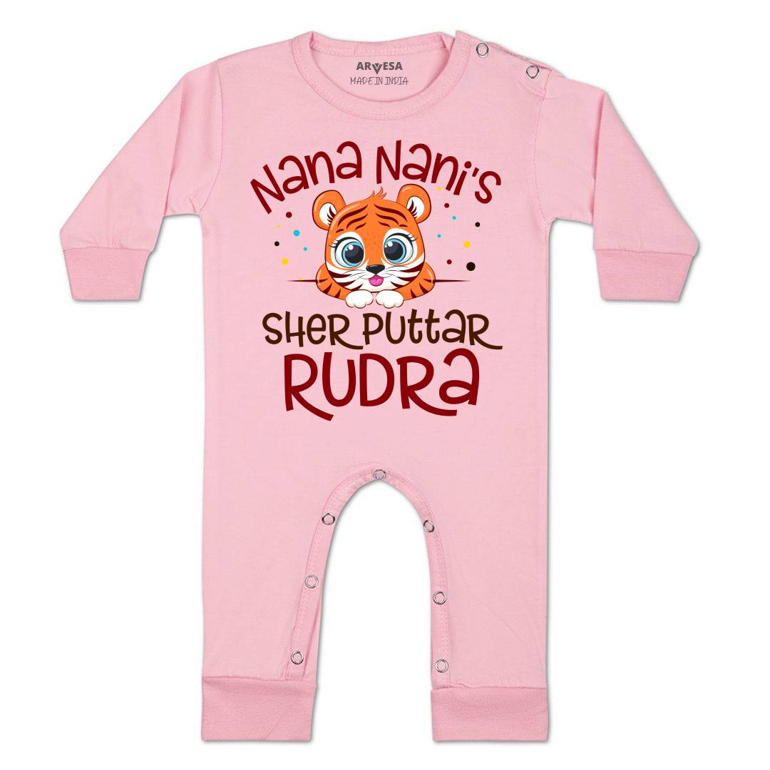 Arvesa Nana Nani Sher Puttar Baby Boy & Girl Dress