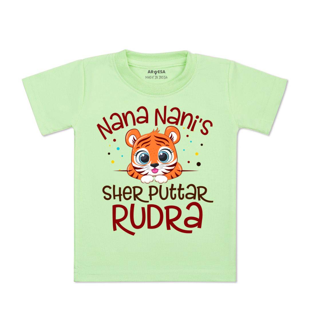 Arvesa Nana Nani Sher Puttar Baby Boy & Girl Dress