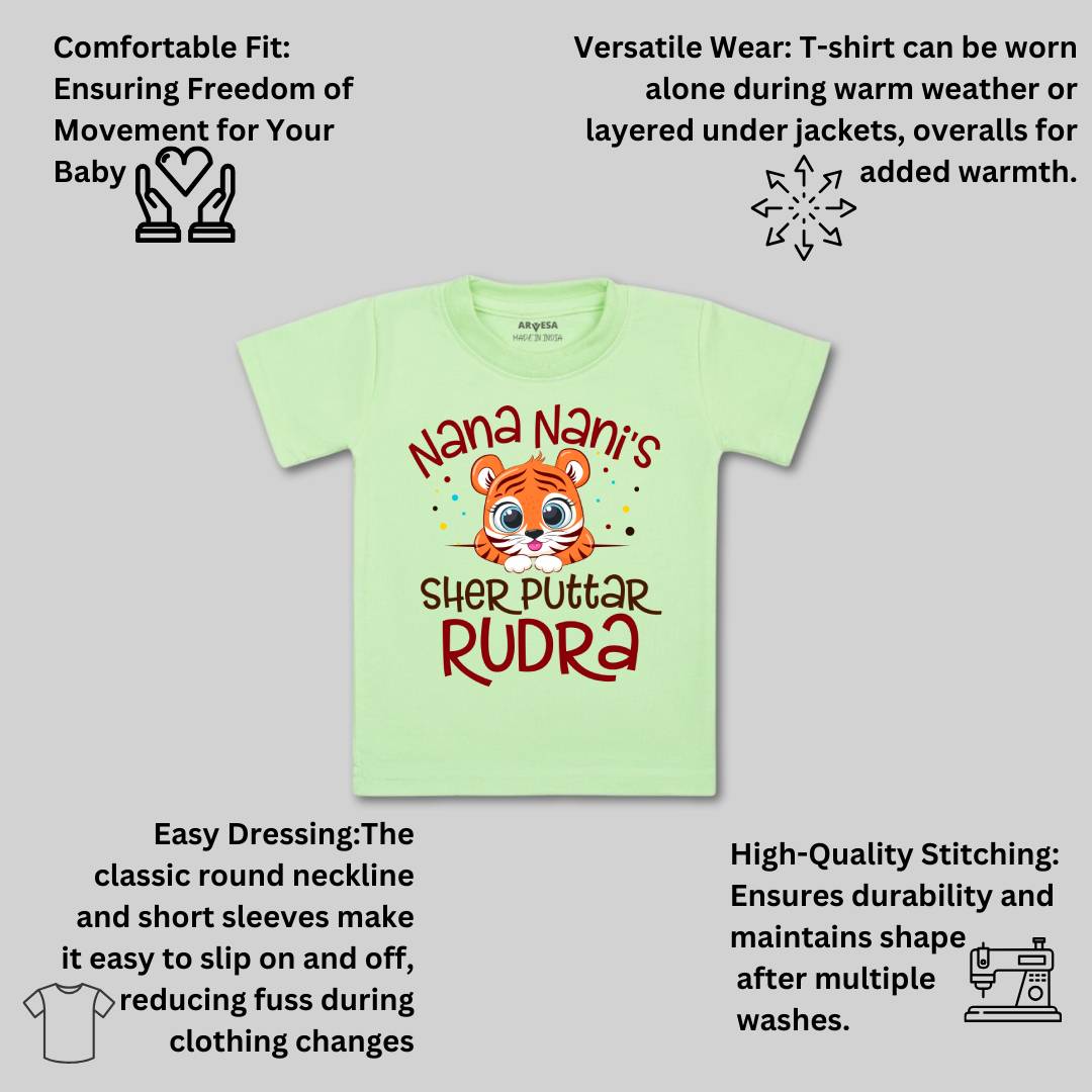 Arvesa Nana Nani Sher Puttar Baby Boy & Girl Dress