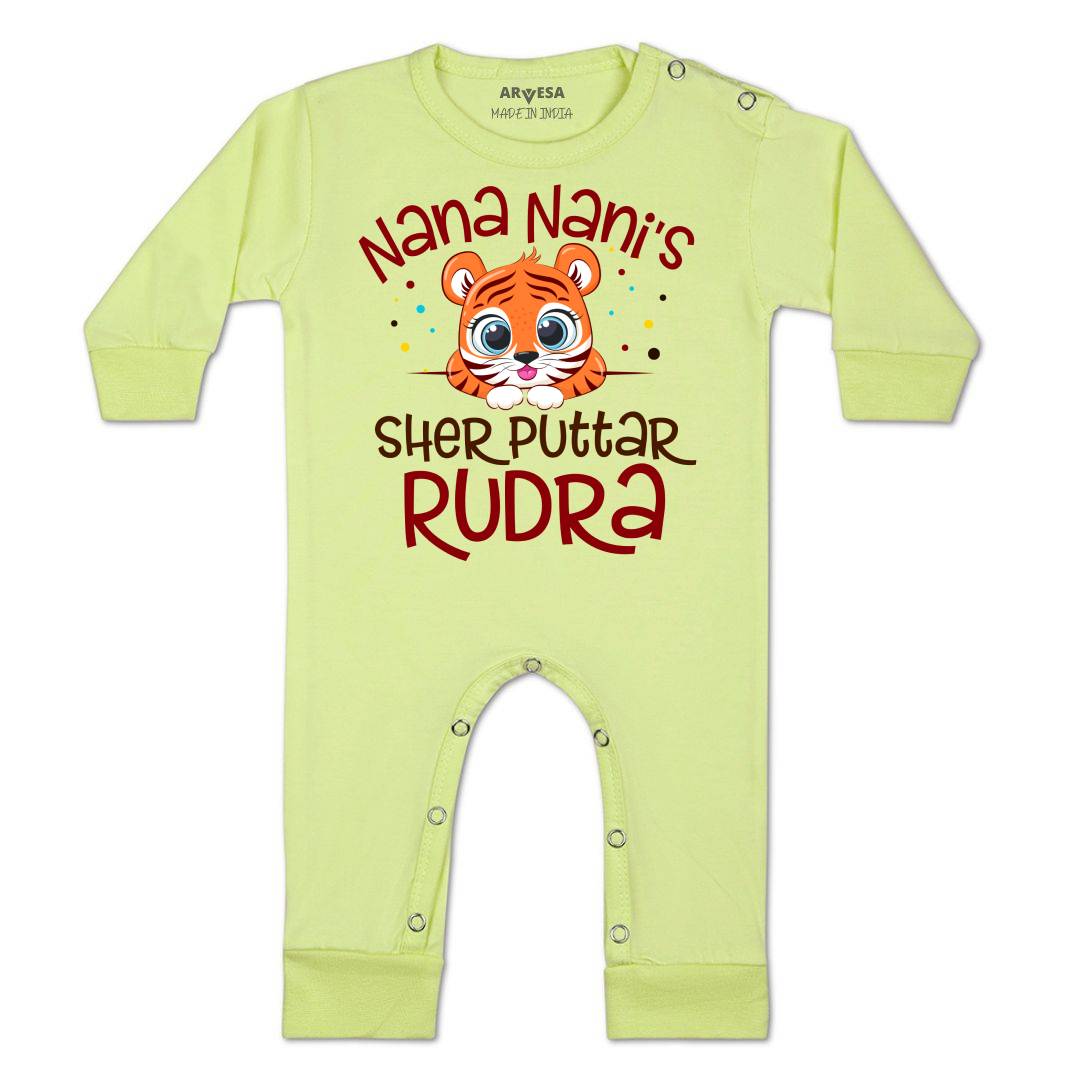 Arvesa Nana Nani Sher Puttar Baby Boy & Girl Dress