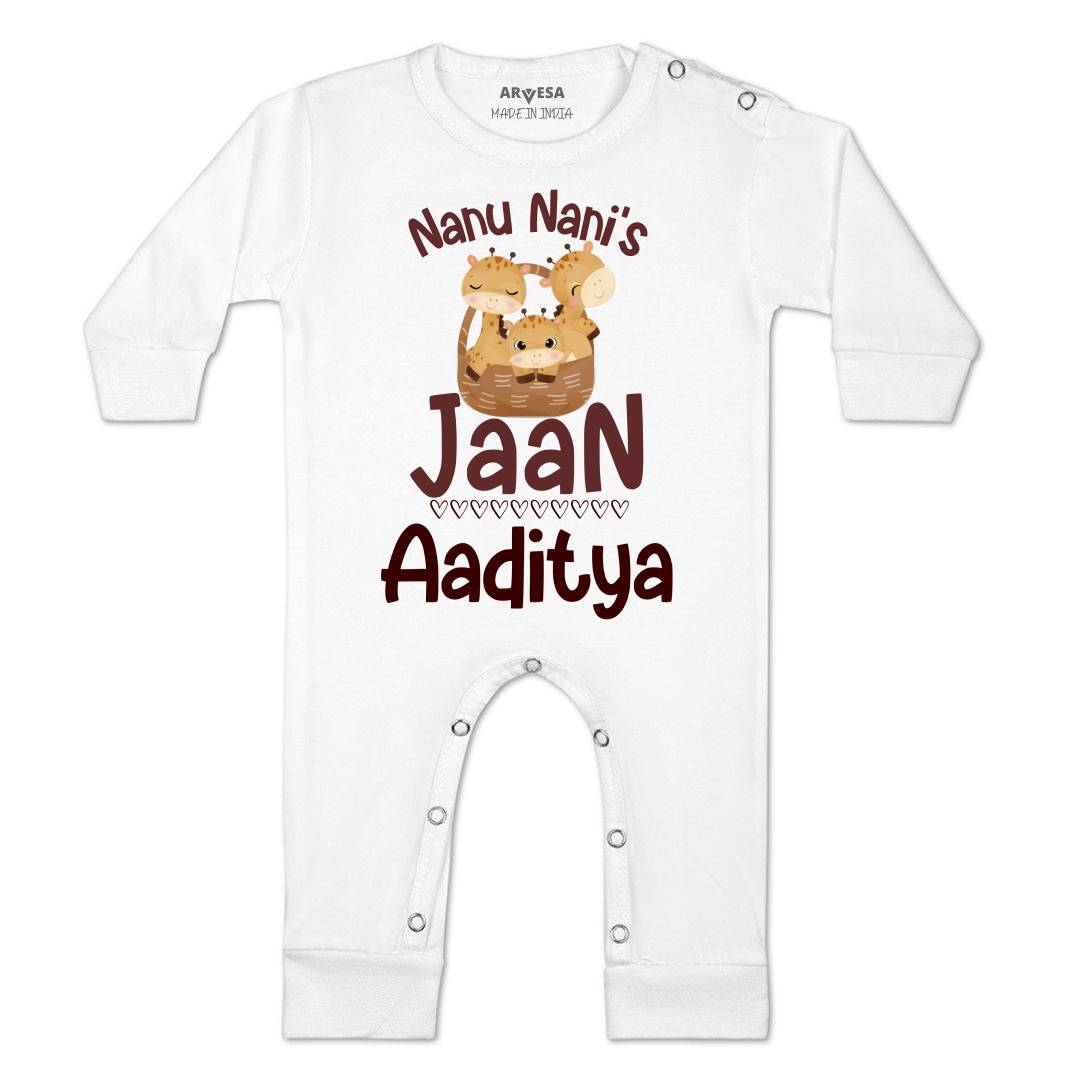 Arvesa Nanu Nani'S Jaan Baby Boy & Girl Dress