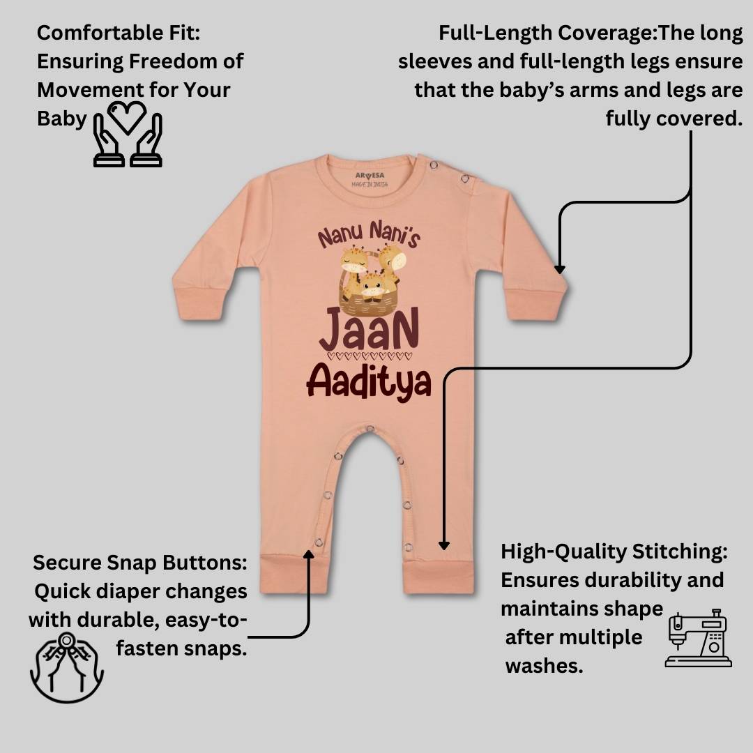 Arvesa Nanu Nani'S Jaan Baby Boy & Girl Dress