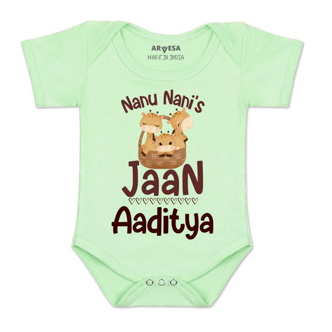 Arvesa Nanu Nani'S Jaan Baby Boy & Girl Dress