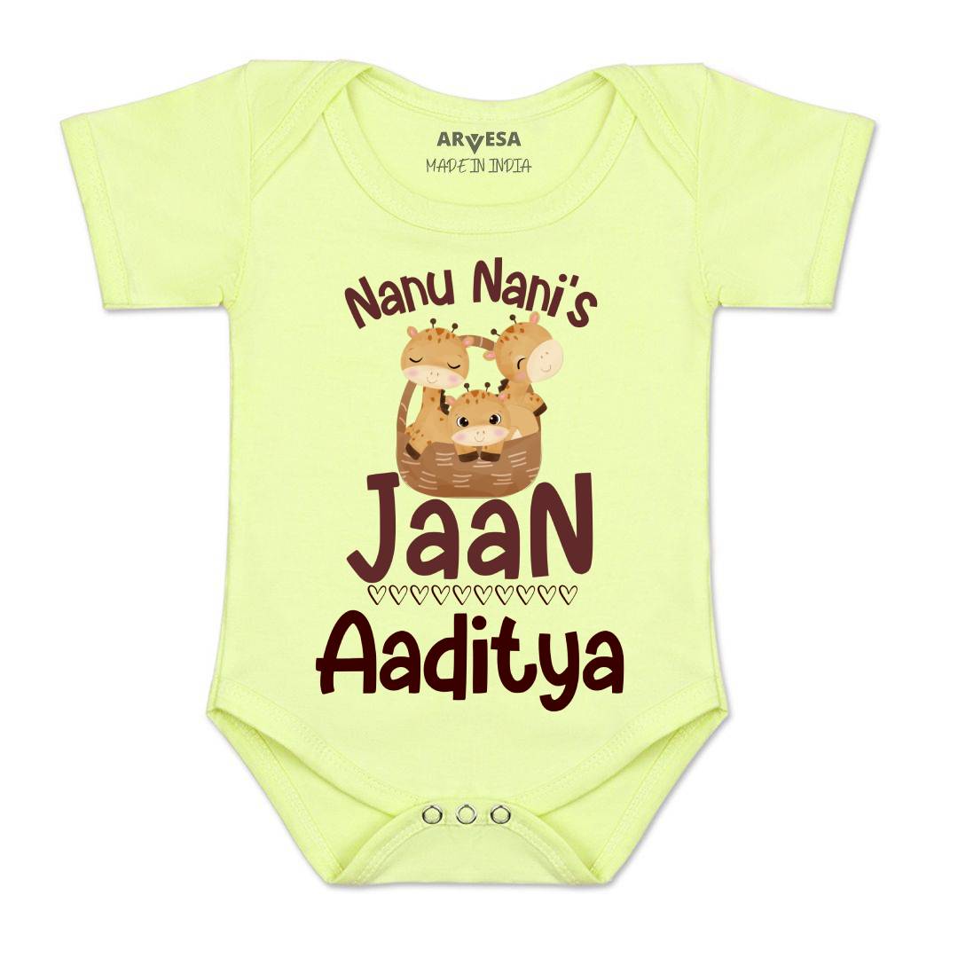 Arvesa Nanu Nani'S Jaan Baby Boy & Girl Dress