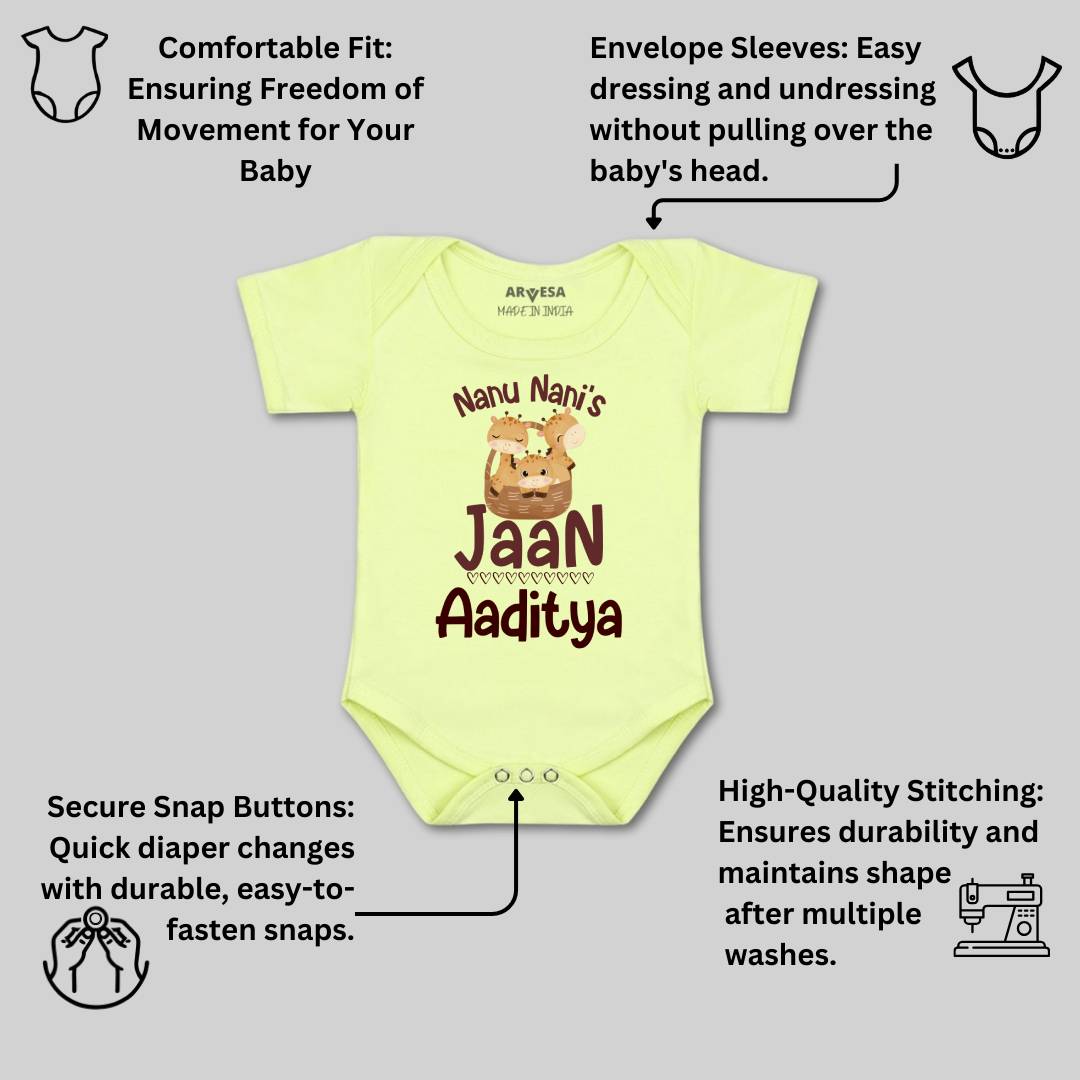 Arvesa Nanu Nani'S Jaan Baby Boy & Girl Dress
