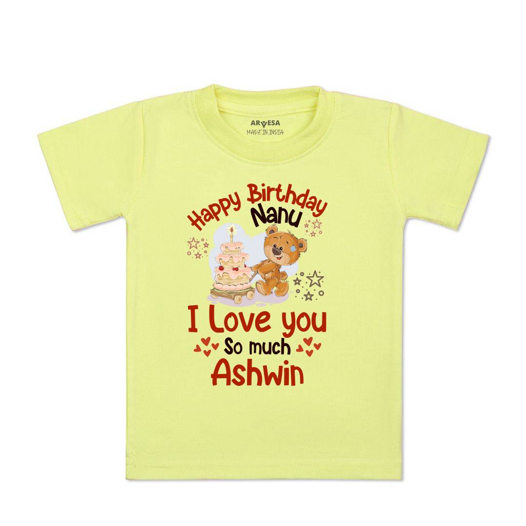 Arvesa Happy Birthday Nanu Baby Boy & Girl Dress