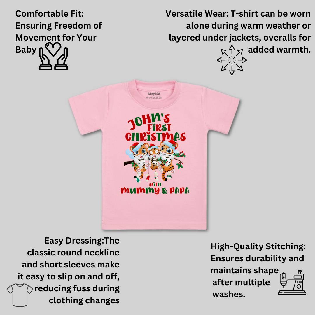 Arvesa My First Christmas Baby Boy & Girl Dress