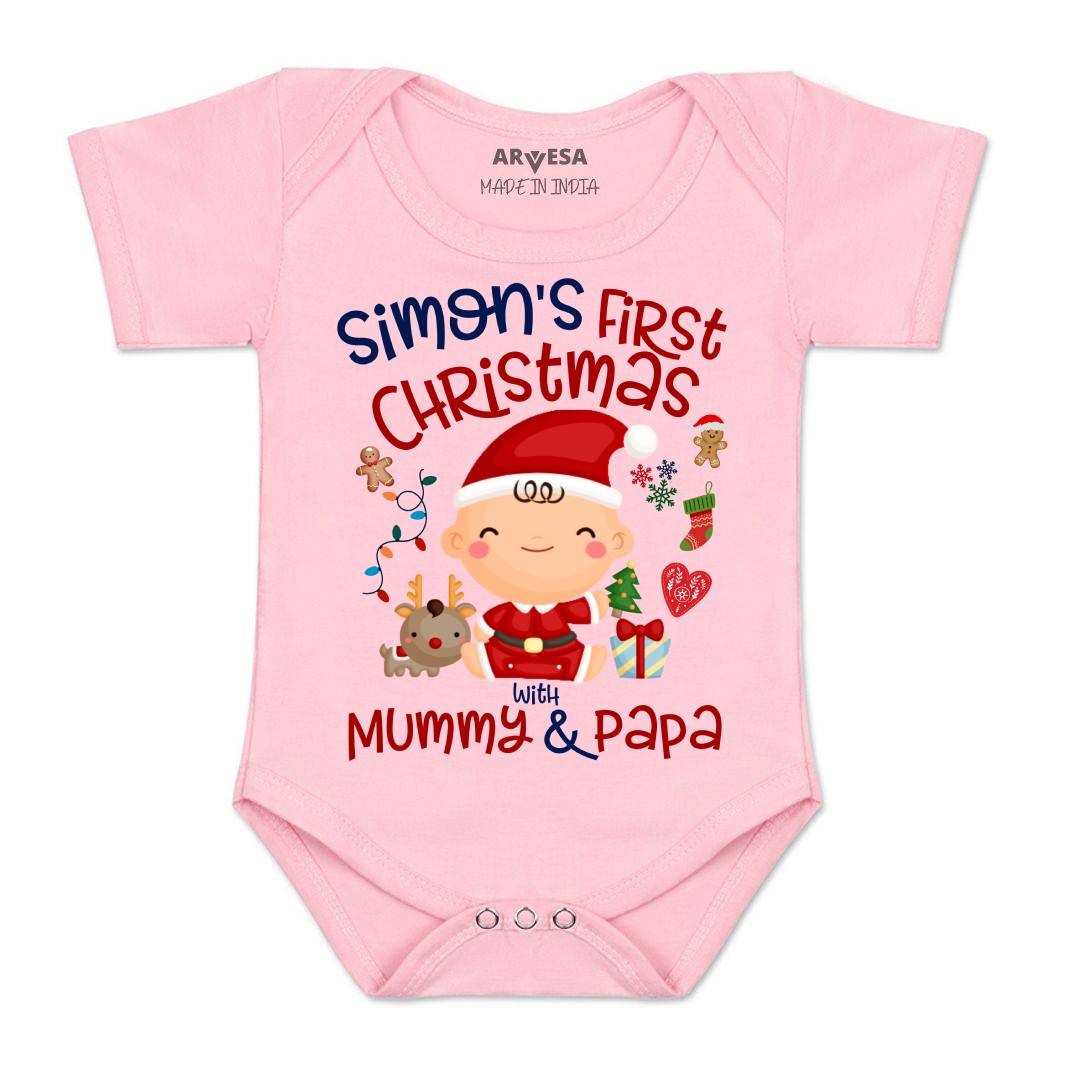 Arvesa My First Christmas Baby Boy & Girl Dress