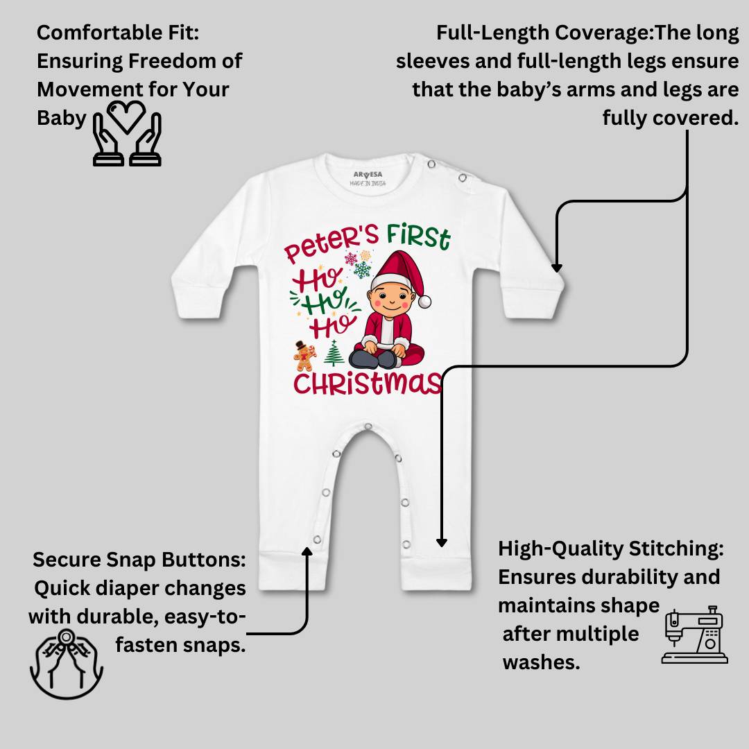 Arvesa My First Christmas Baby Boy & Girl Dress