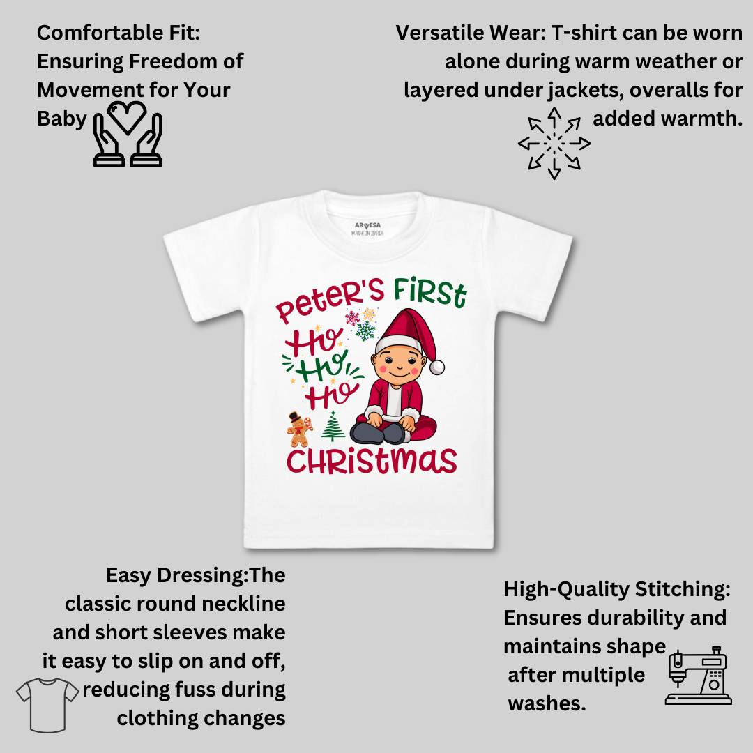 Arvesa My First Christmas Baby Boy & Girl Dress