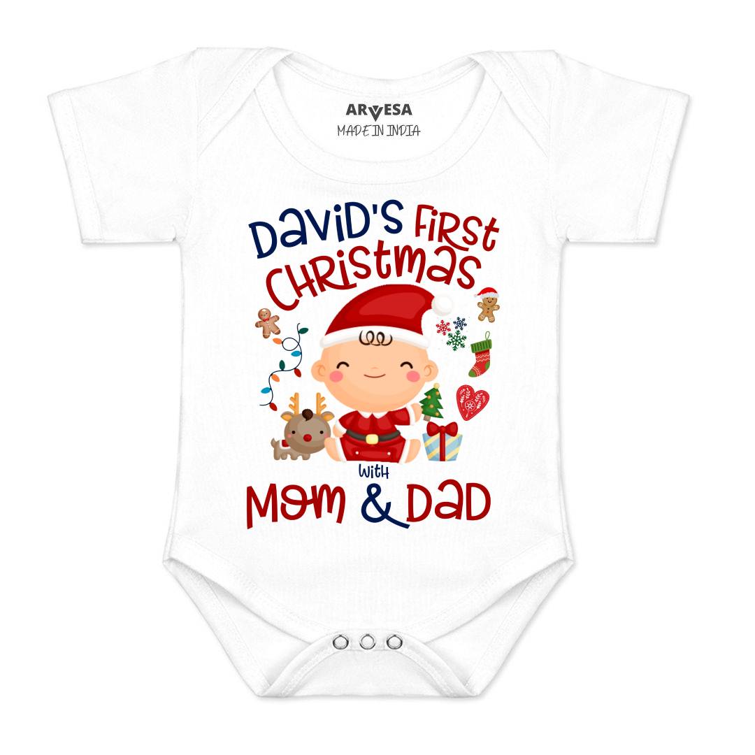Arvesa My First Christmas Baby Boy & Girl Dress