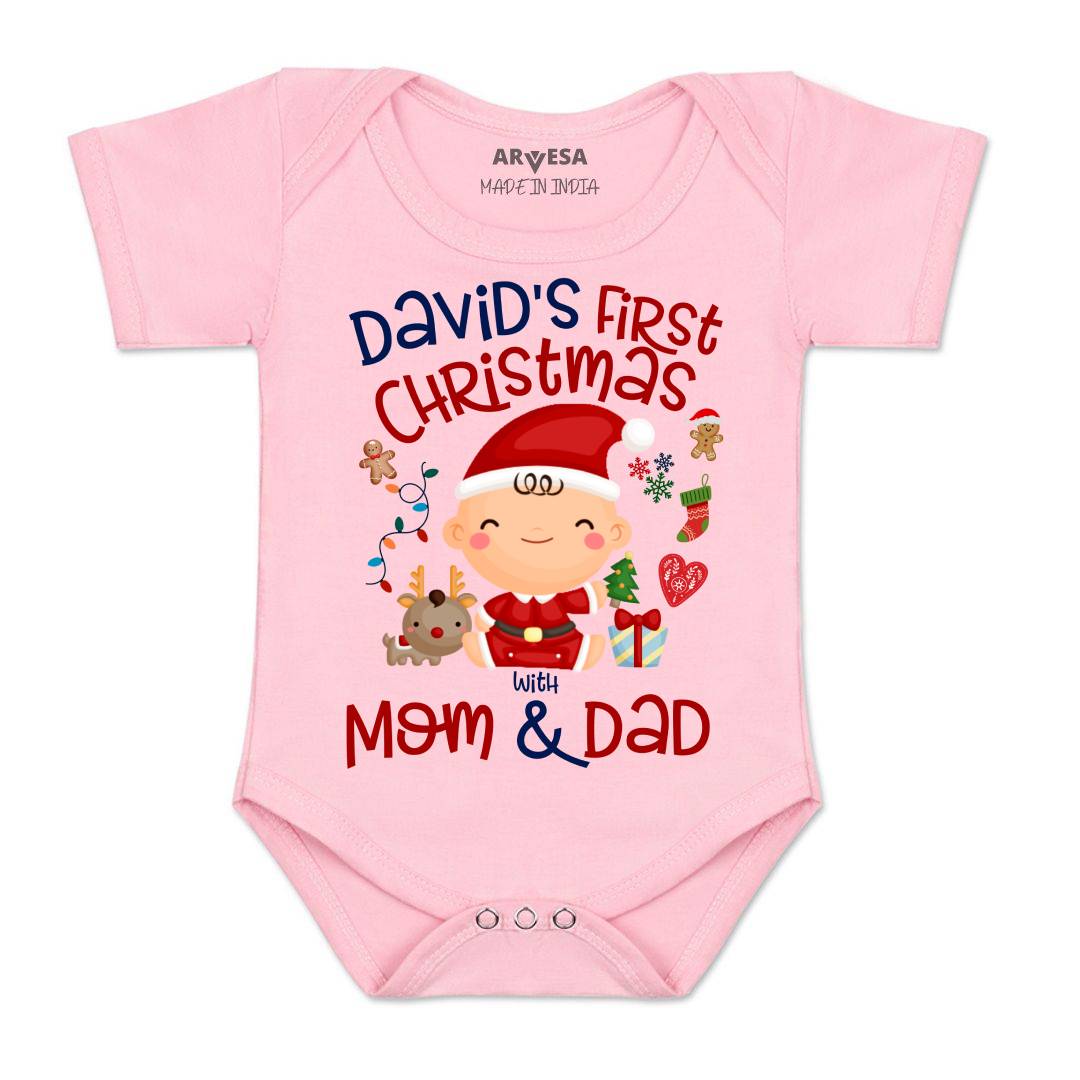 Arvesa My First Christmas Baby Boy & Girl Dress