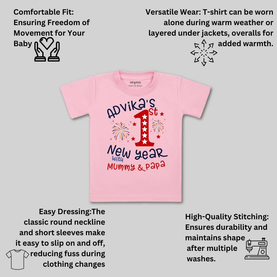 Arvesa My First New Year Baby Boy & Girl Dress