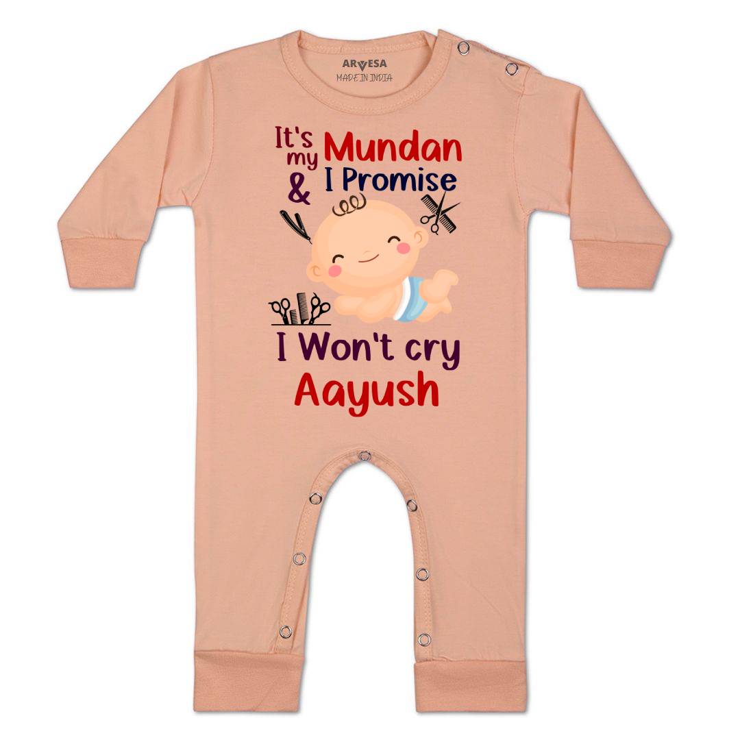 Arvesa I Promise I wont Cry Baby Boy & Girl Dress
