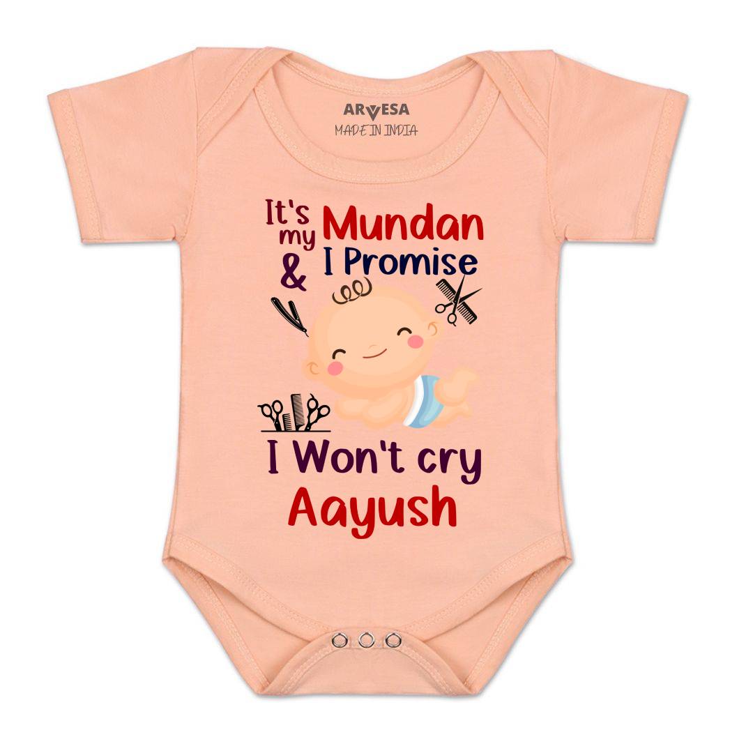 Arvesa I Promise I wont Cry Baby Boy & Girl Dress