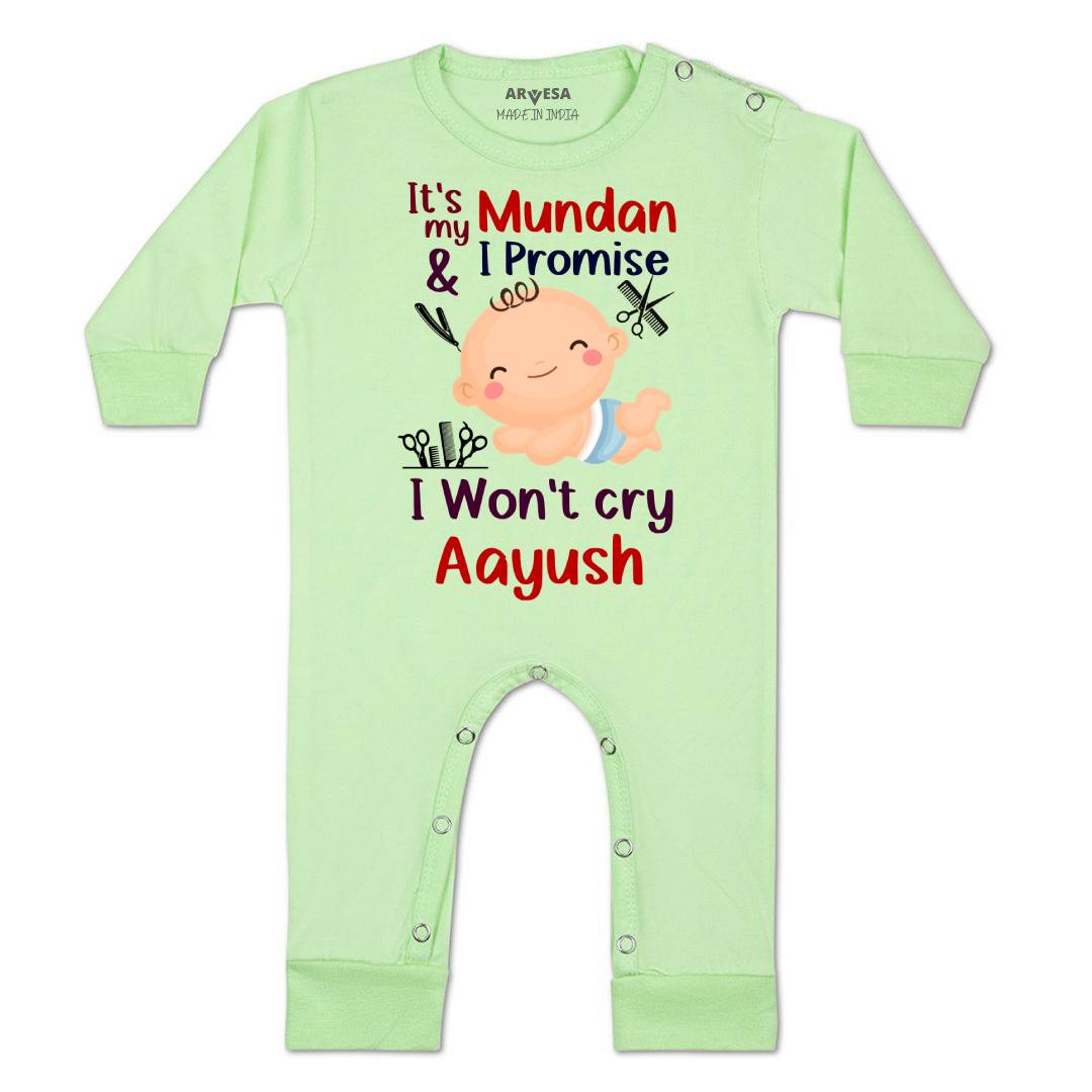 Arvesa I Promise I wont Cry Baby Boy & Girl Dress