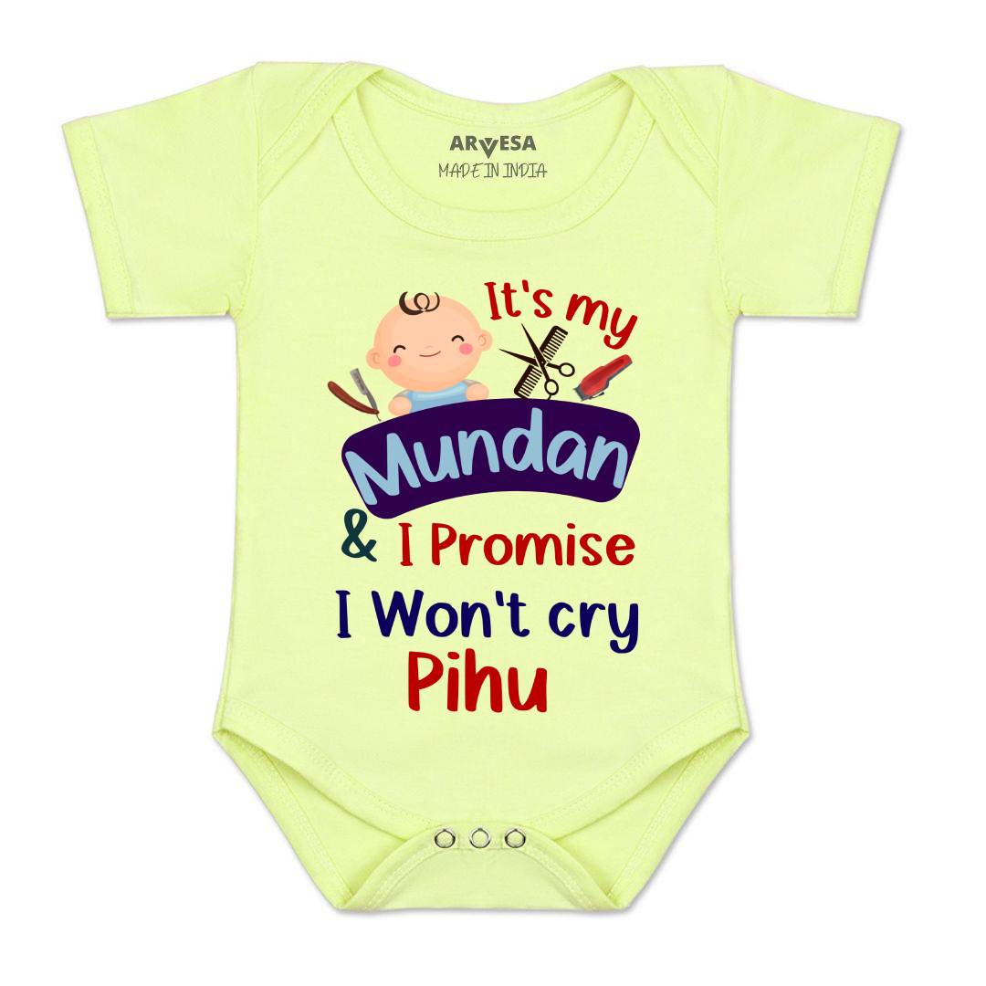 Arvesa I Promise I wont Cry Baby Boy & Girl Dress