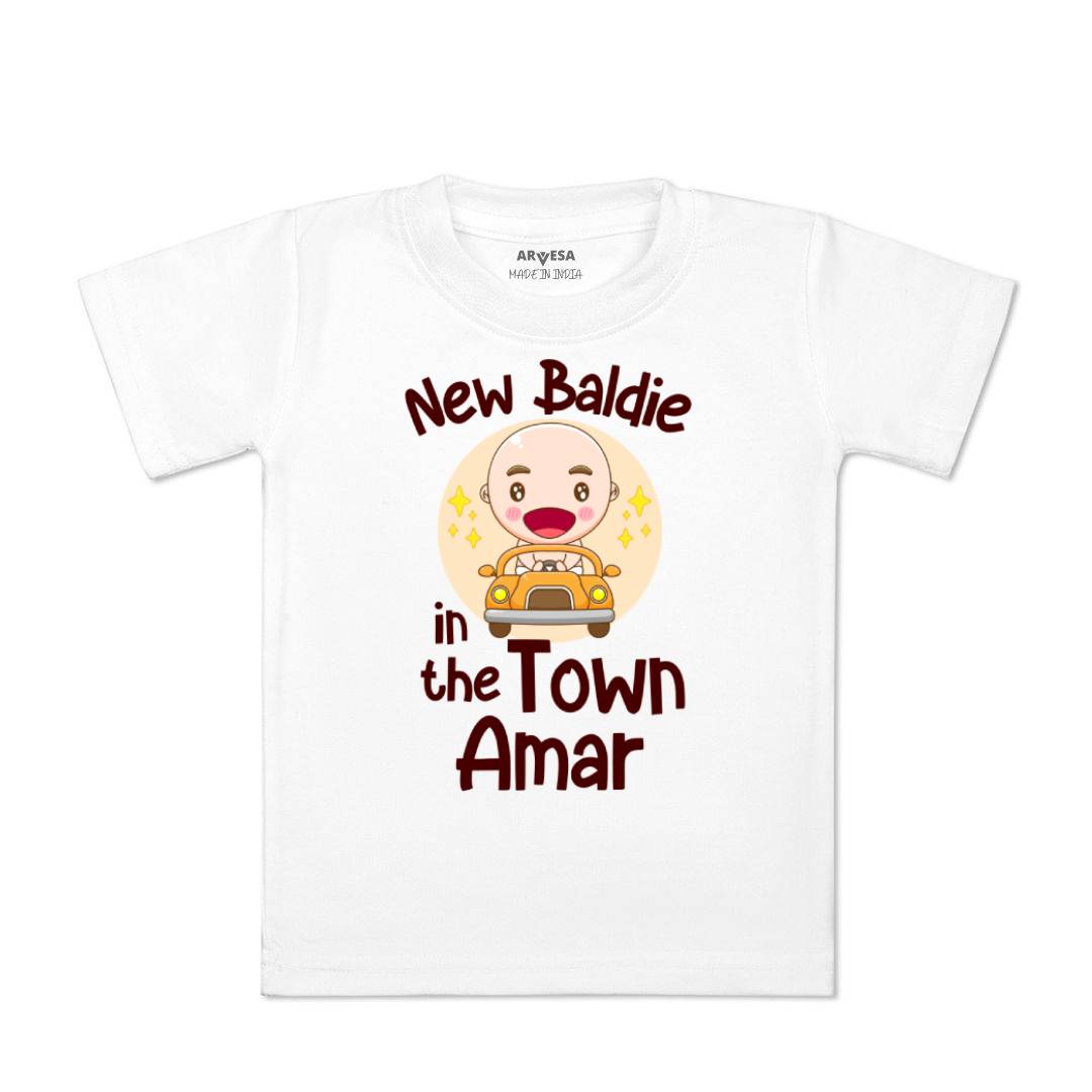 Arvesa New Baldie in The Town Baby Boy & Girl Dress