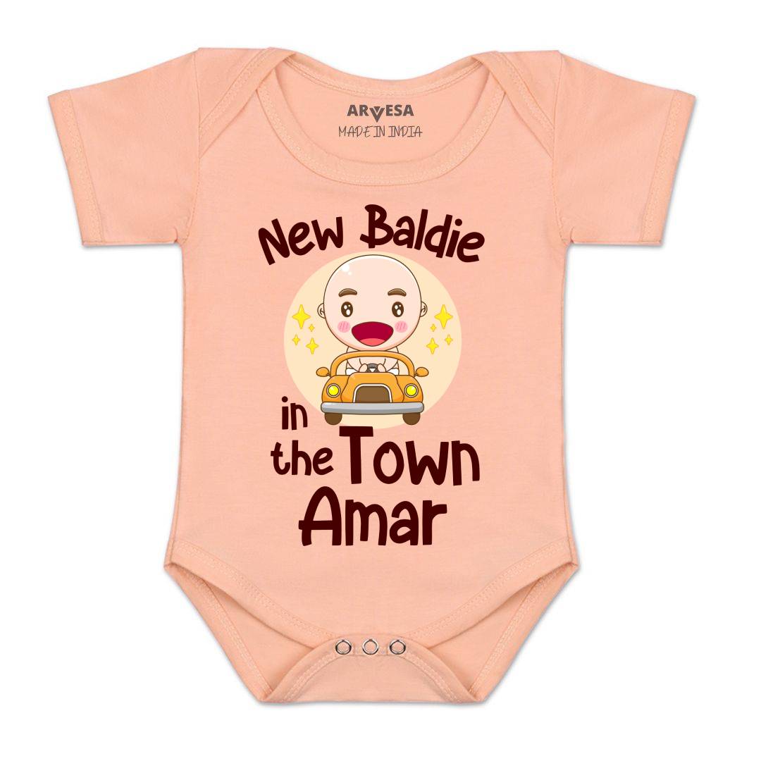 Arvesa New Baldie in The Town Baby Boy & Girl Dress