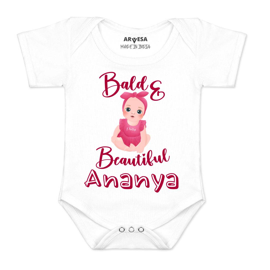 Arvesa Bald & Beautiful Baby Boy & Girl Dress