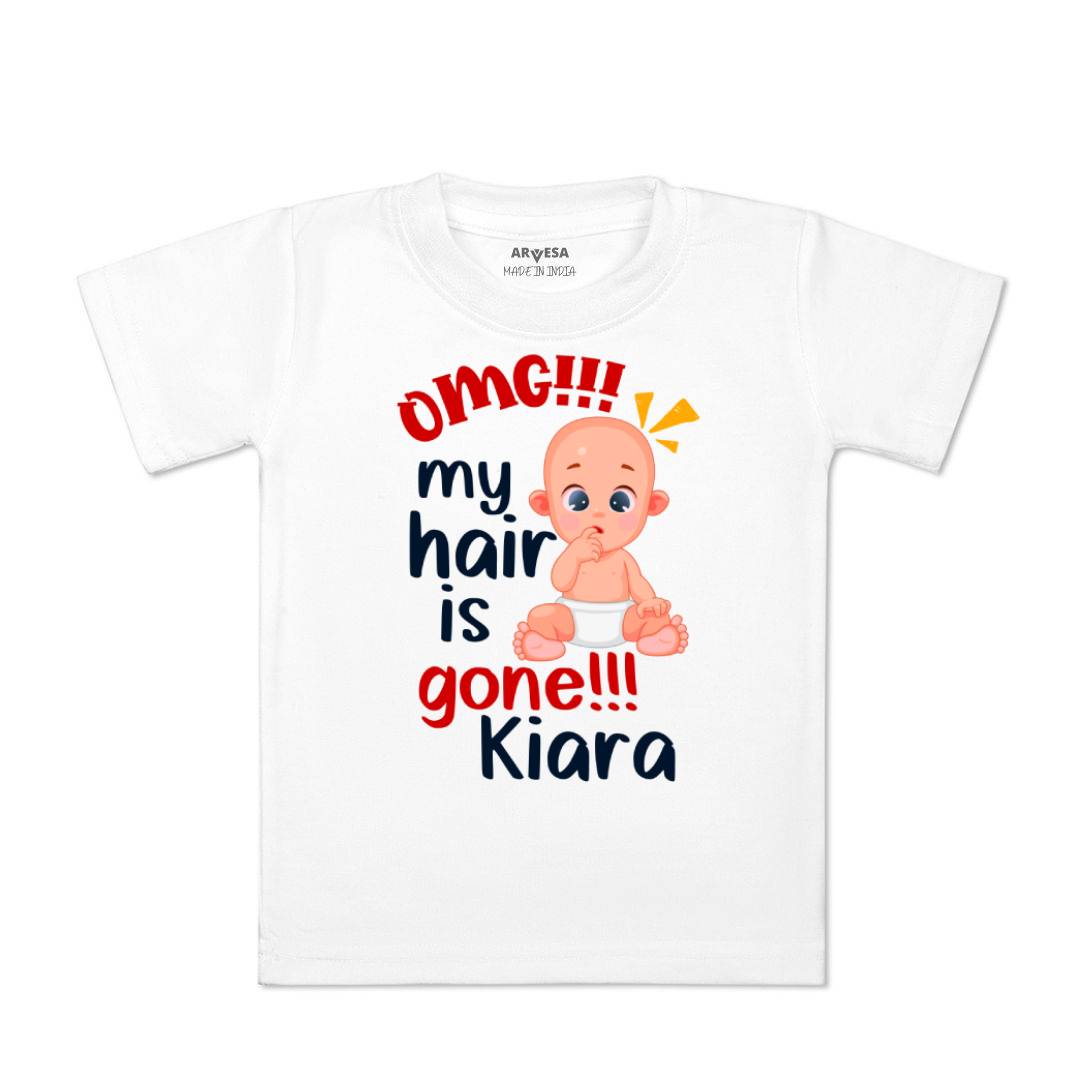 Arvesa Omg My Hair is Gone Baby Boy & Girl Dress
