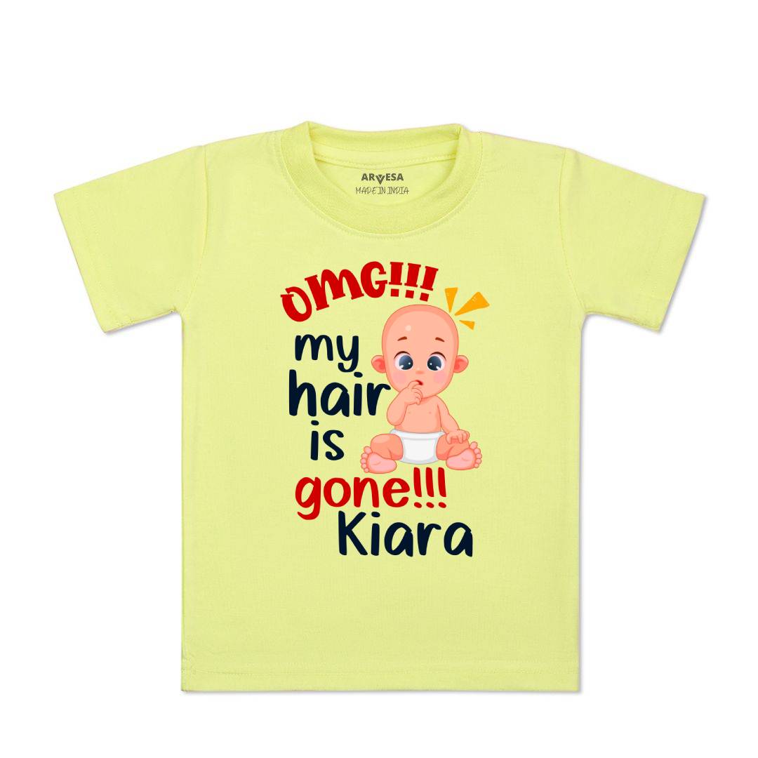 Arvesa Omg My Hair is Gone Baby Boy & Girl Dress